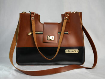 Blessed 7-#425 Purse Black x Tan
