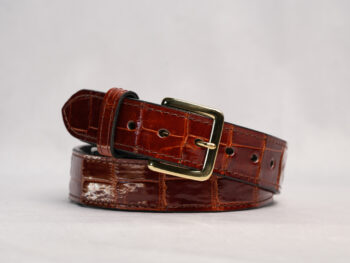 Alligator Classic Cognac Belt