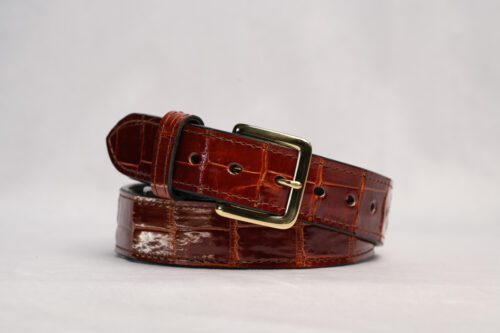 Alligator Classic Cognac Belt