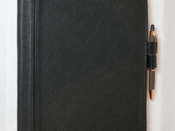 Standard Black Leather Portfolio