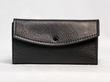 Water Buffalo Black Clutch