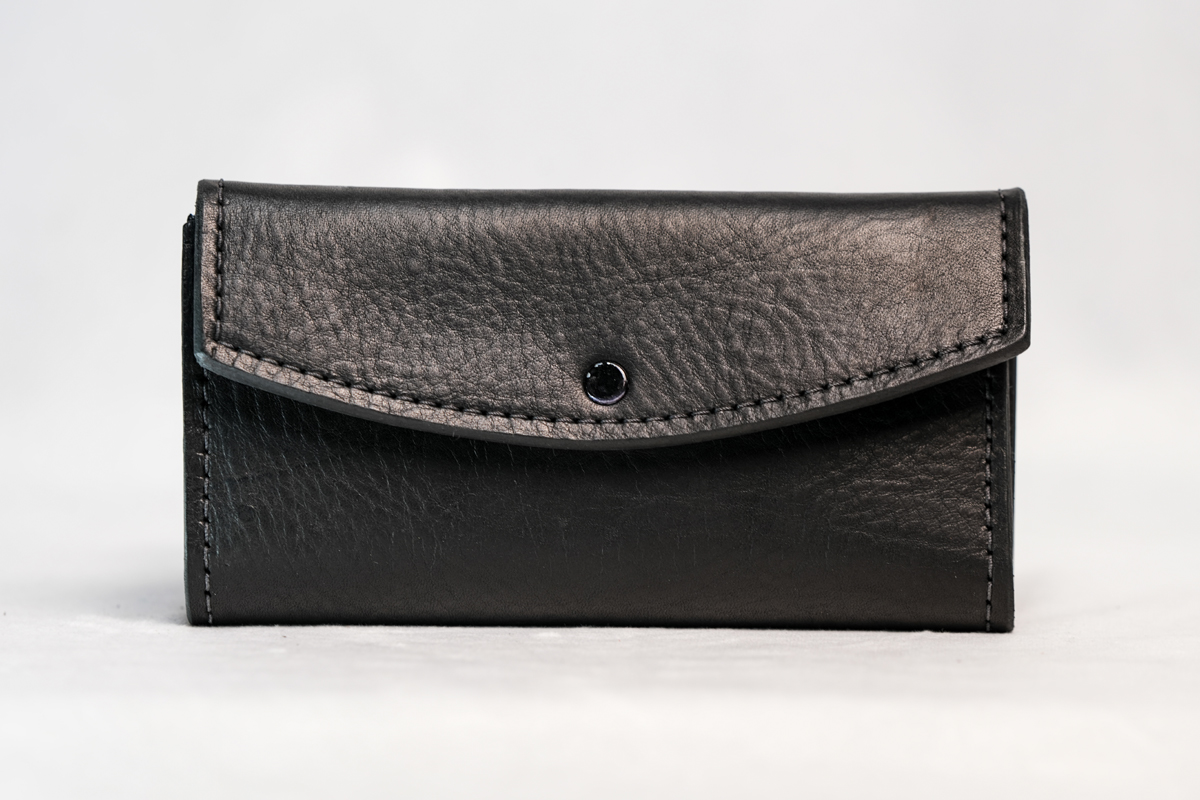 Water Buffalo Black Clutch