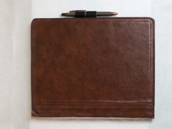Cowhide Standard Brown Portfolio