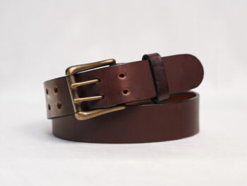 DBL Prong Brown Standard Belt