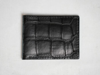 Gator Black Leather Bifold