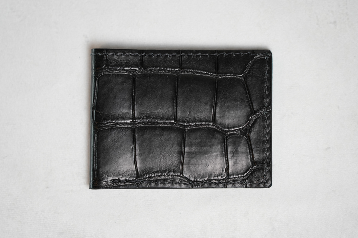 Gator Black Leather Bifold