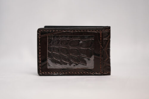 Gator Desert Brown Money Clip Bifold - Image 2