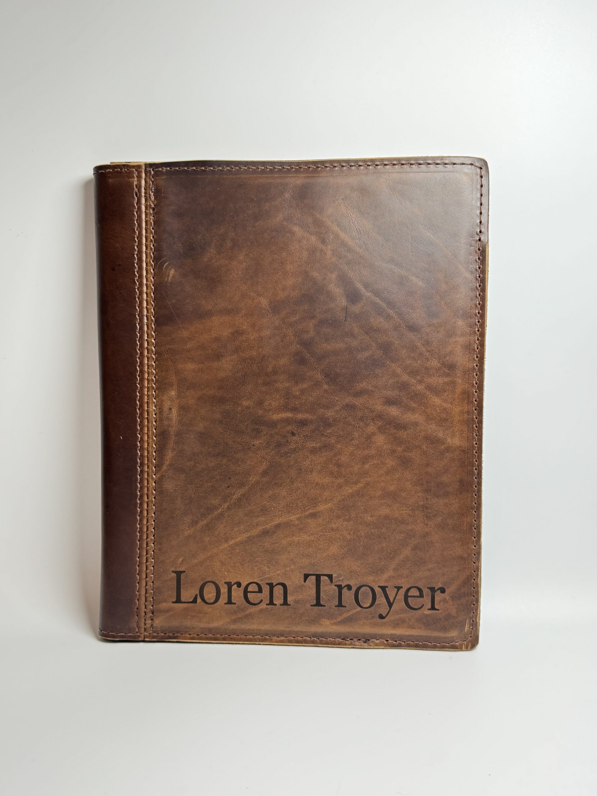 Custom Leather Portfolio