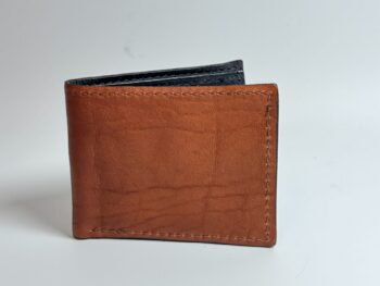 Bison Brown Leather Bifold
