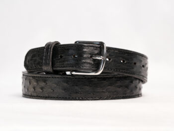 Ostrich Black Belt