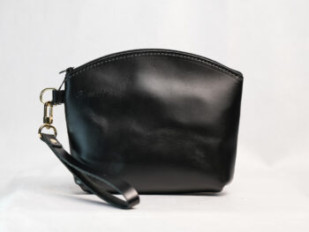 Black Round Top Purse