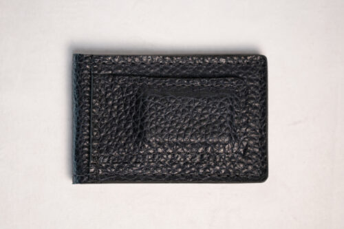 Bison Black Money Clip Bifold