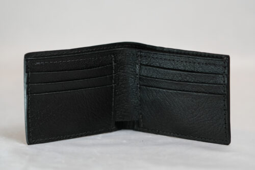 Basket Weave Brown Bifold - Image 2