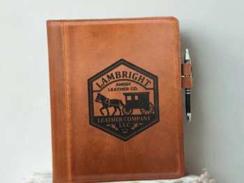 Standard Brown Leather Portfolio