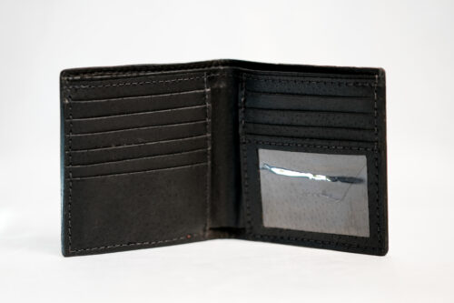 Basket Weave Brown Bifold - Image 4