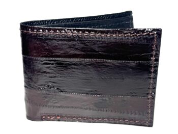 Eel Brown Leather Bifold