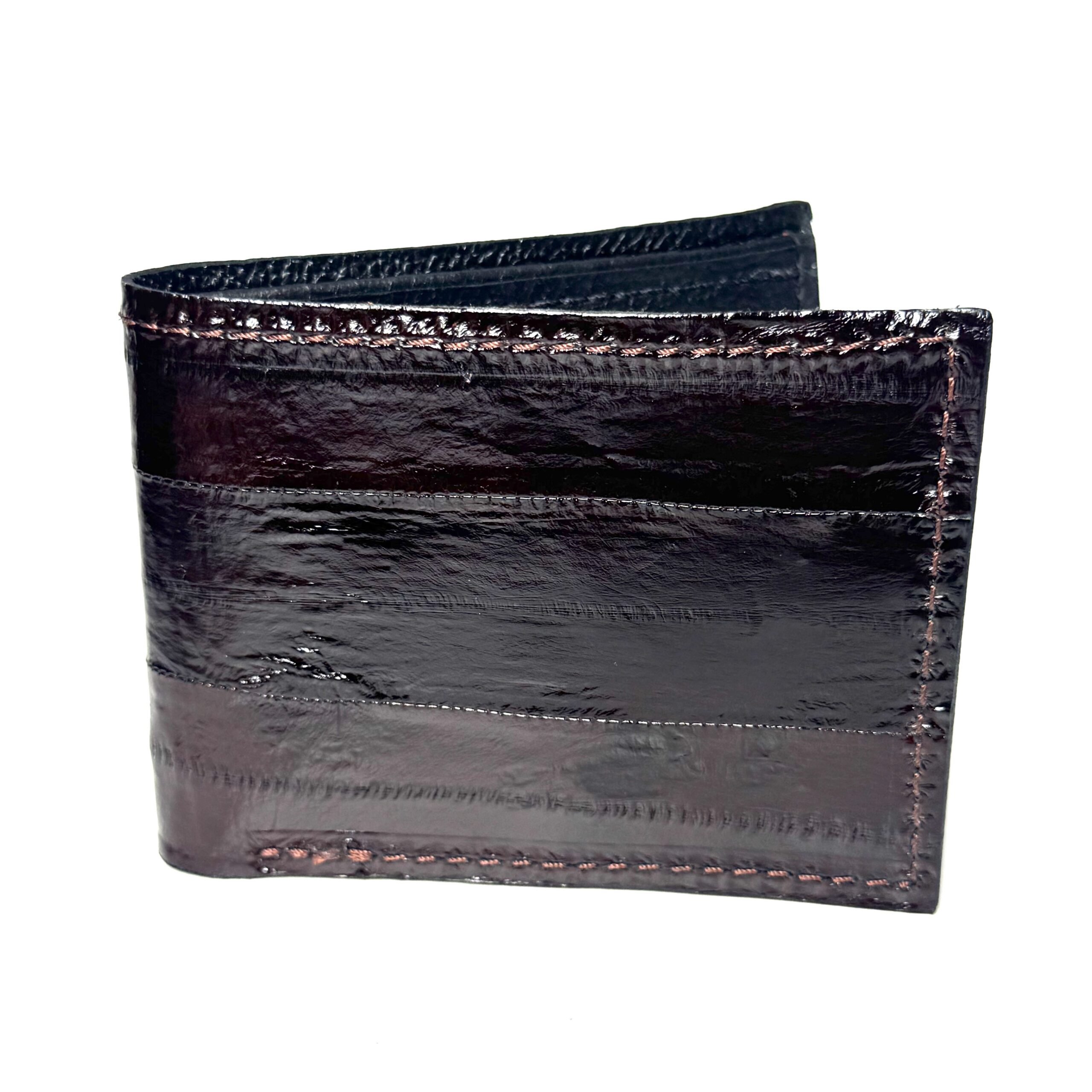 Eel Brown Leather Bifold