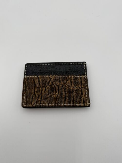 Elephant Antique Saddle Safari Money Clip Wallet - Image 4