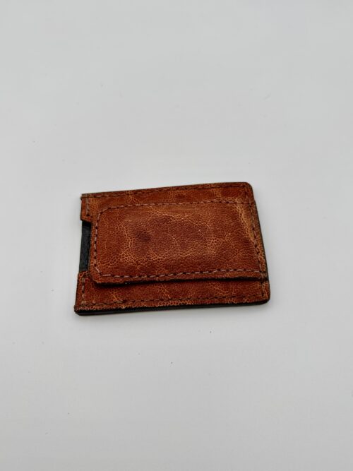 Elephant Brown Money Clip Wallet - Image 3