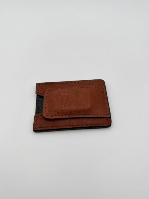 Bison Brown Money Clip Wallet - Image 3