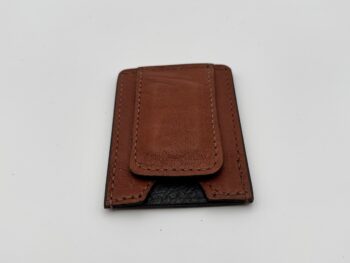 Bison Brown Money Clip Wallet
