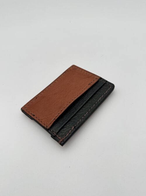 Bison Brown Money Clip Wallet - Image 2