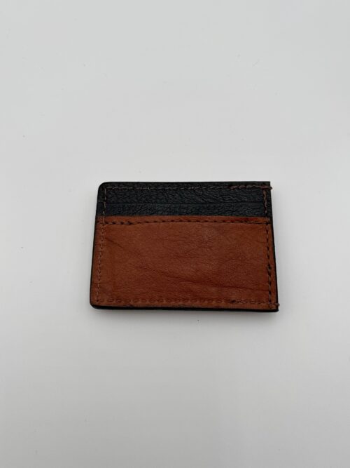 Bison Brown Money Clip Wallet - Image 4