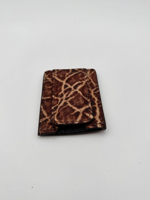 Elephant Vintage Money Clip Wallet