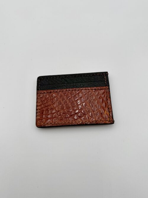 Gator Classic Cognac Money Clip Wallet - Image 4