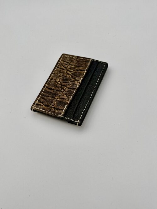Elephant Antique Saddle Safari Money Clip Wallet - Image 3