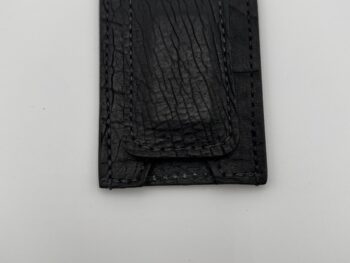 Bison Black Money Clip Wallet