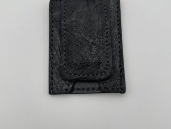 Elephant Black Money Clip Wallet