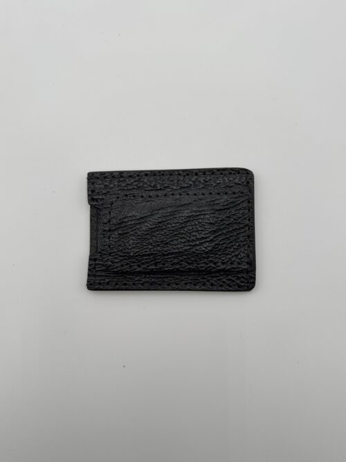 Shark Black Money Clip Wallet - Image 2