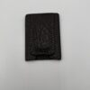 Shark Dark Brown Leather Money Clip Wallet