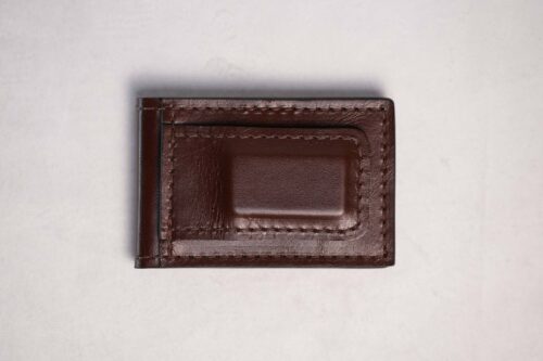 Water Buffalo Standard Brown Money Clip Bifold