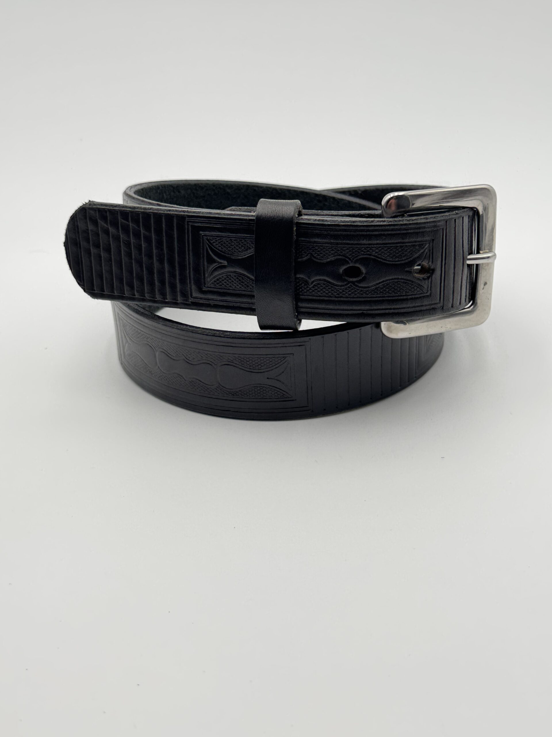 Boxed Black Leather Belt - Image 2
