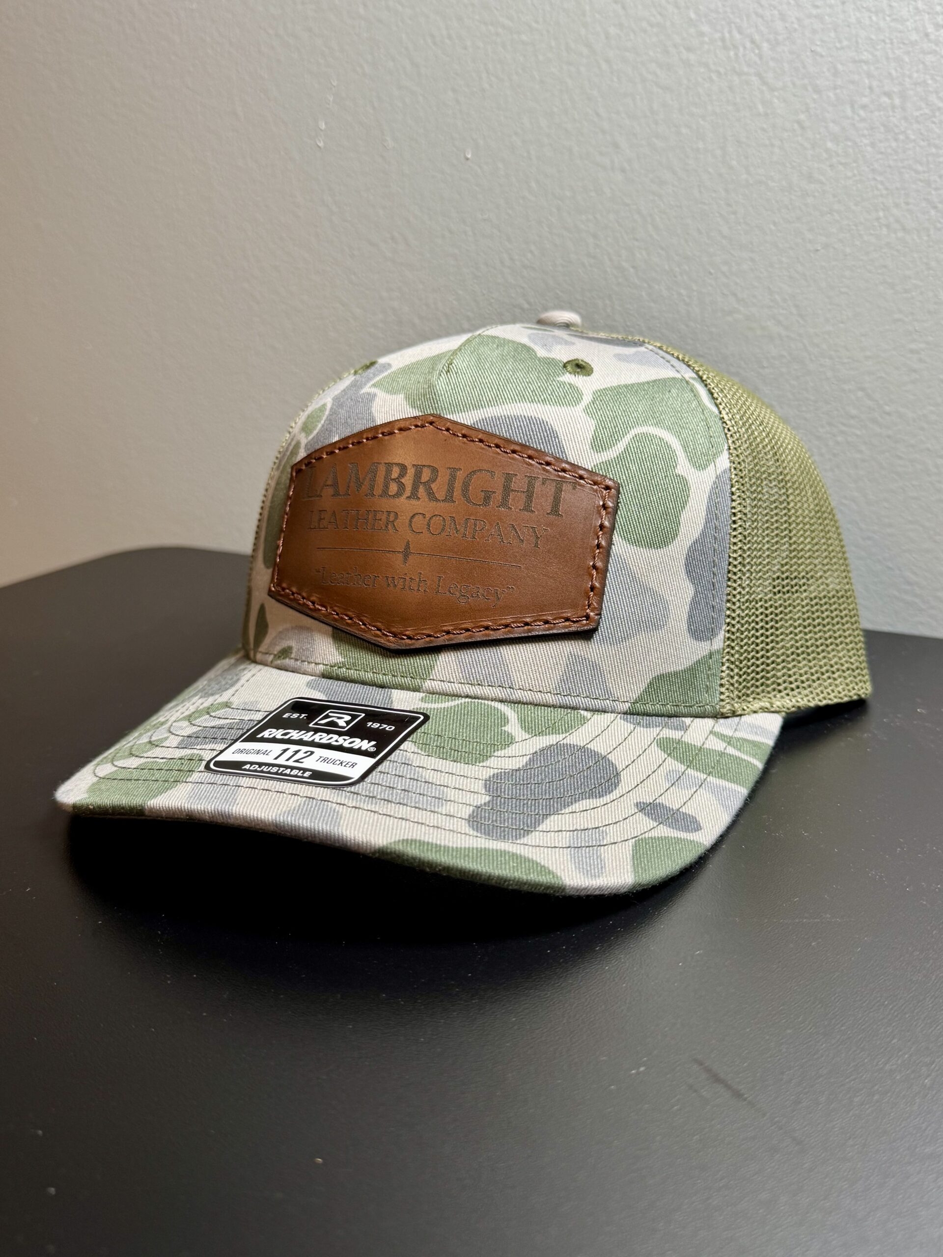 Custom Leather Patch Hat - Image 11