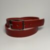 Red Leather Sports Belt
