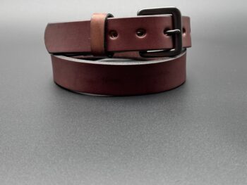 Premium "Heavy" Brown Belt-Grey Buckle