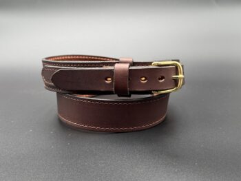 Standard Brown Leather Ranger Belt