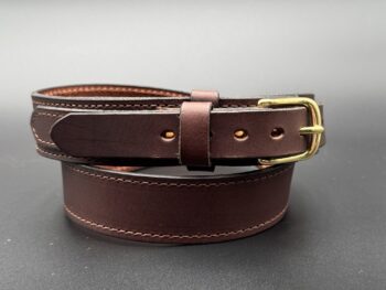 Standard Brown Leather Ranger Belt