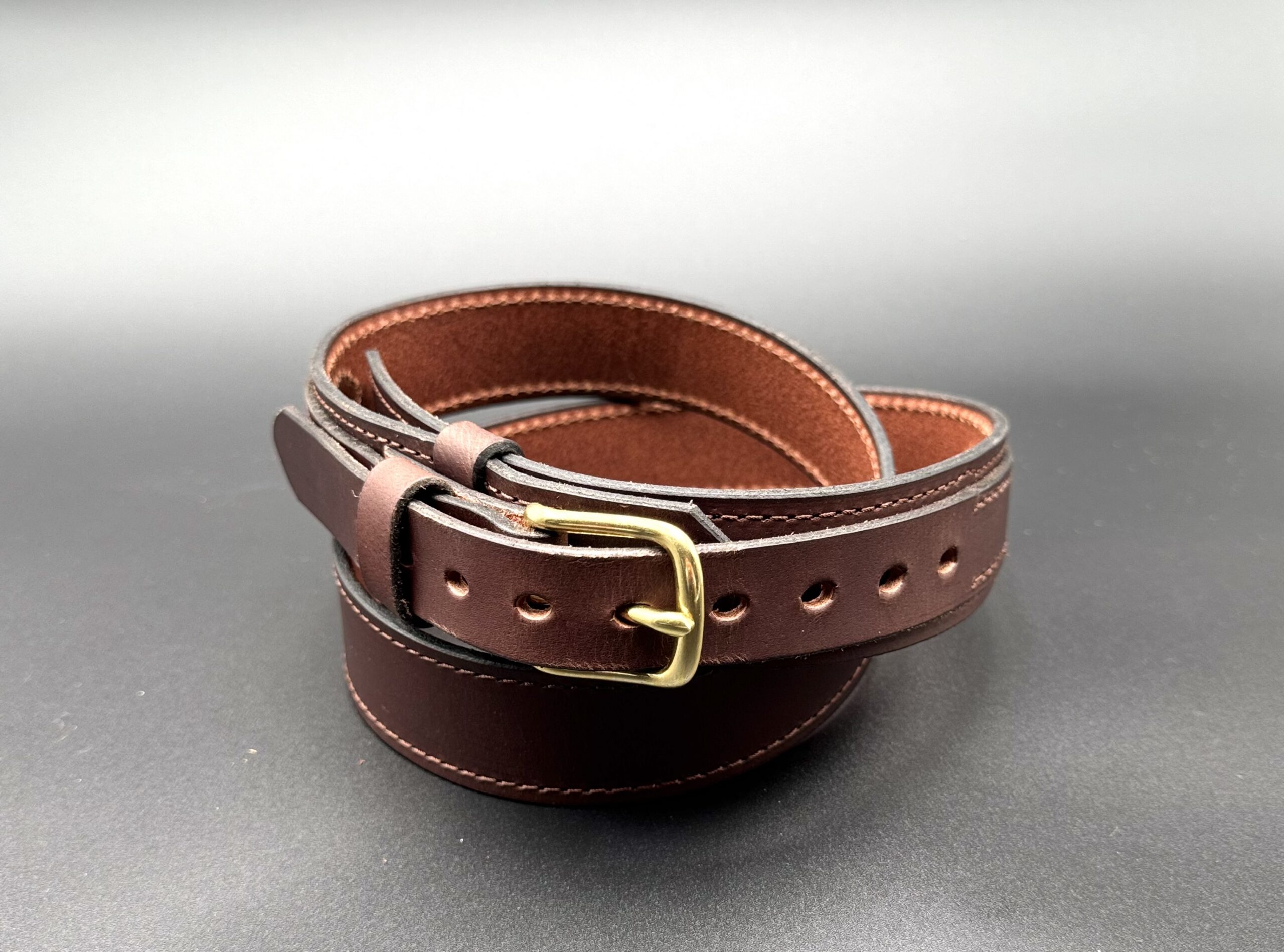 Standard Brown Leather Ranger Belt