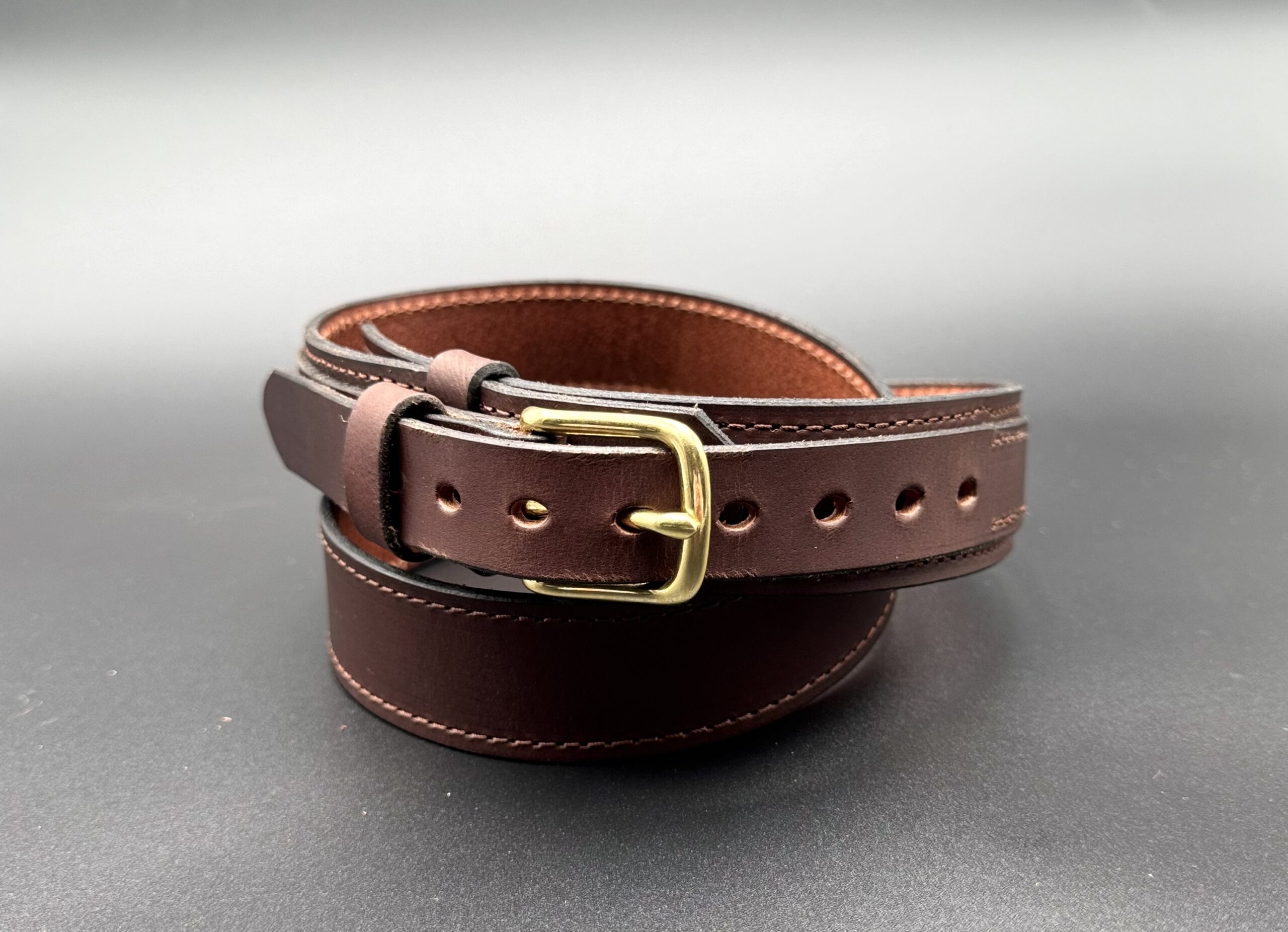 Standard Brown Leather Ranger Belt