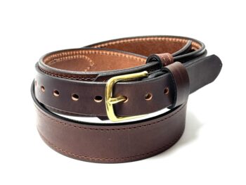 Standard Brown Leather Ranger Belt