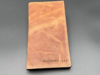 Light Brown Leather Rodeo Wallet