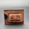 Water Buffalo Light Brown Money Clip Wallet