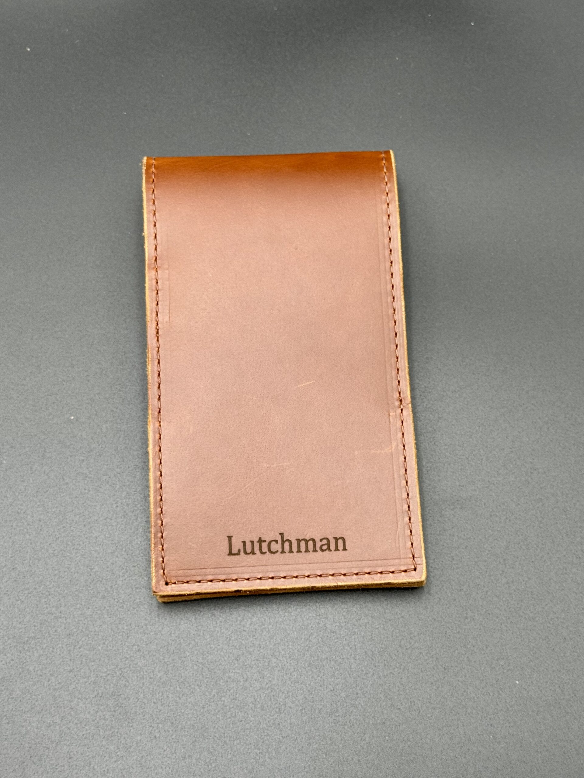 Golf Score Card Holder Light Brown - Image 2