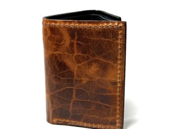 American Bison Leather Trifold