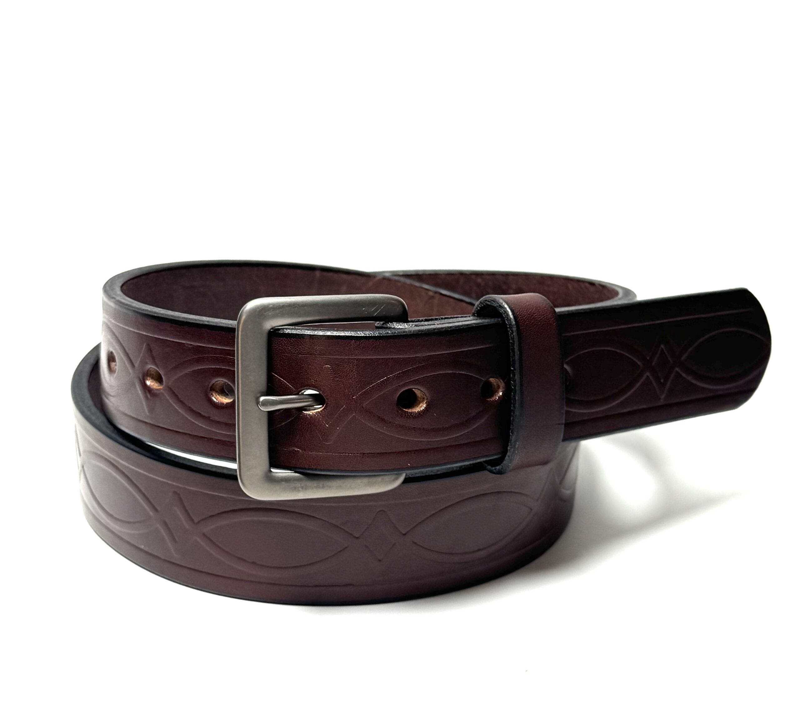 Kent Premium Heavy Brown Leather Belt