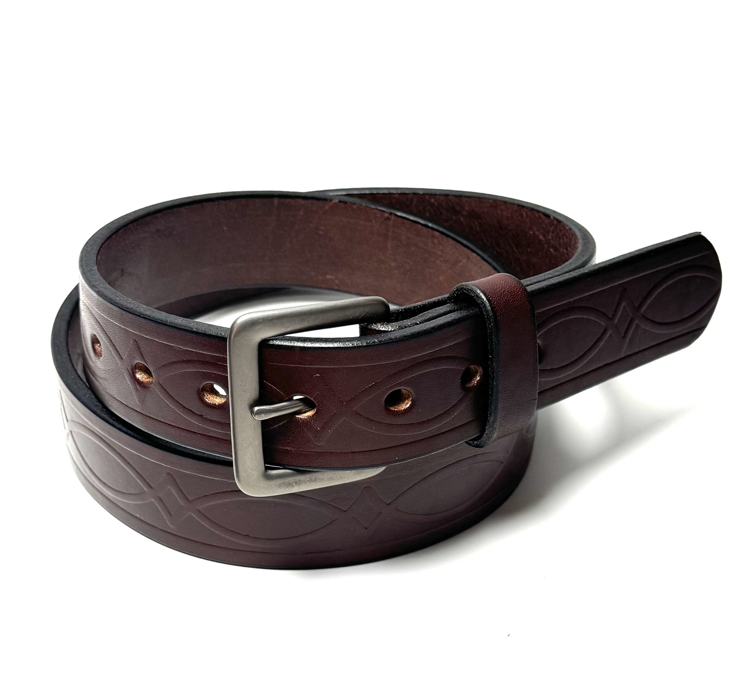Kent Premium Heavy Brown Leather Belt